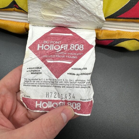 Vintage Sleeping Bag 1988 Looney Tunes Slumber Party Bugs Bunny Daffy Duck - Picture 13 of 13